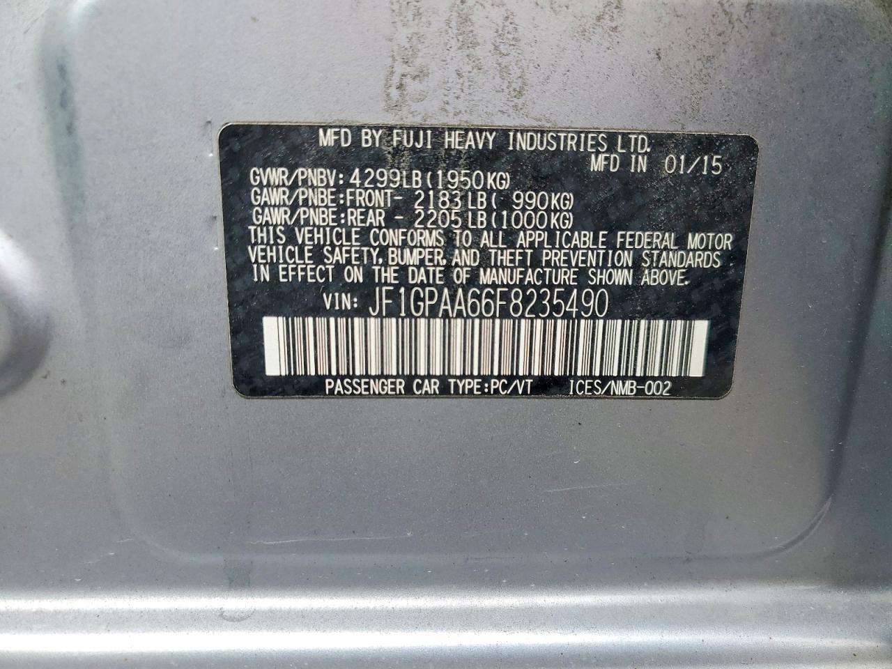 2015 SUBARU IMPREZA