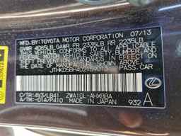 2013 LEXUS CT 200
