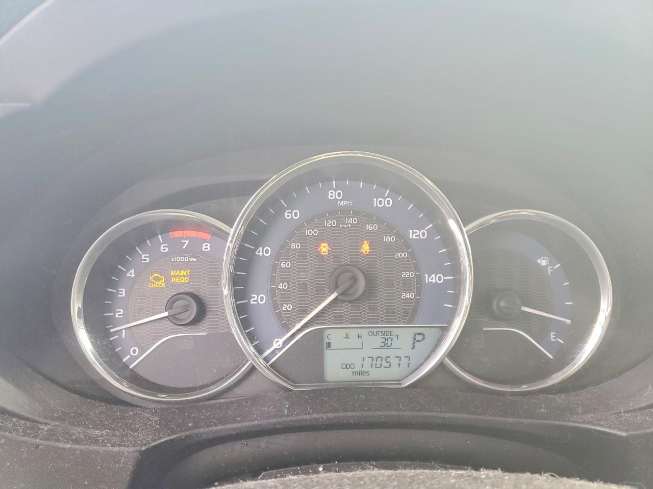 2014 TOYOTA COROLLA