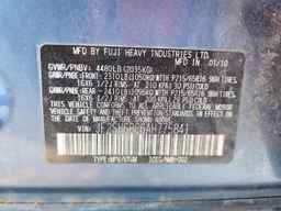 2010 SUBARU FORESTER
