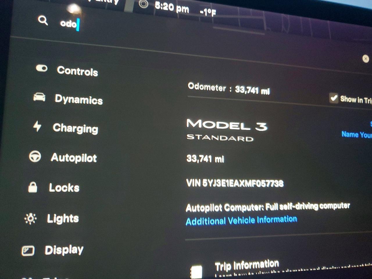2021 TESLA MODEL 3