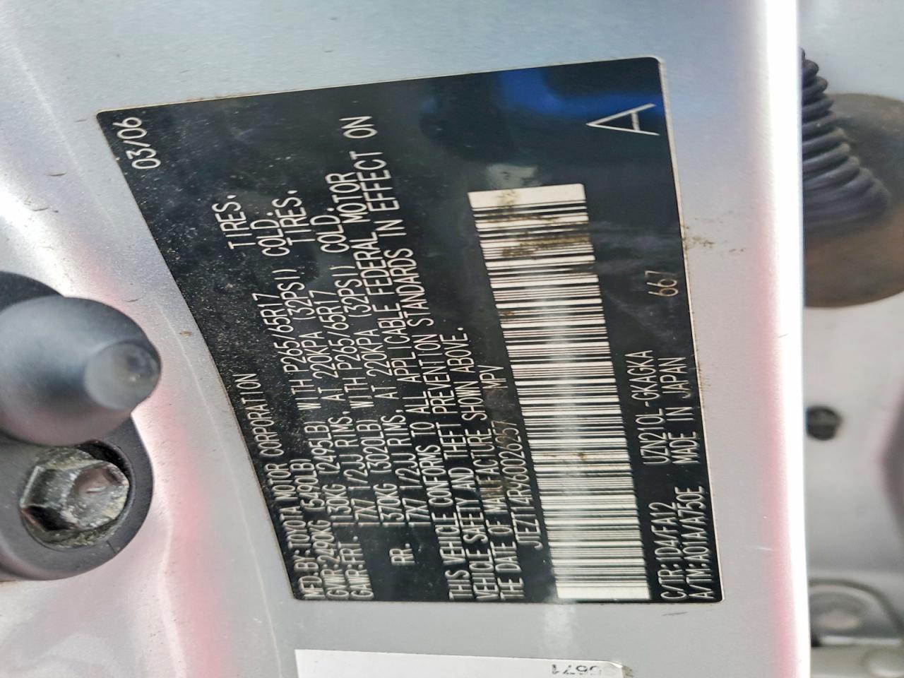 2006 TOYOTA 4Runner