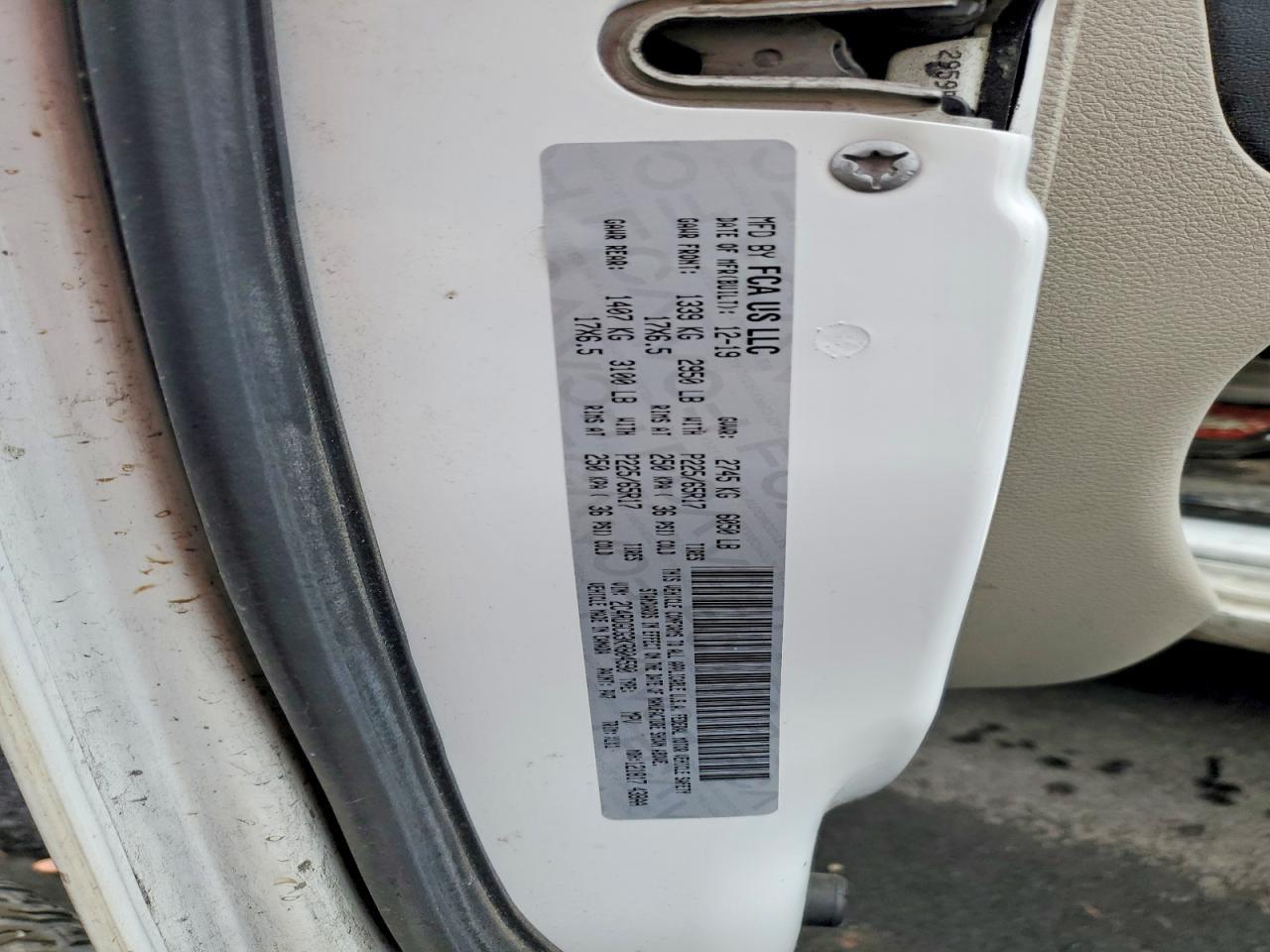 2019 DODGE GRAND CARAVAN