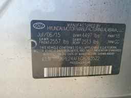 2016 HYUNDAI SONATA