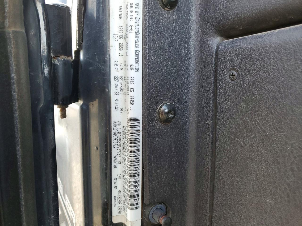 2002 JEEP WRANGLER