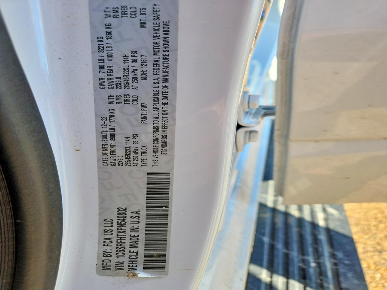 2023 RAM 1500