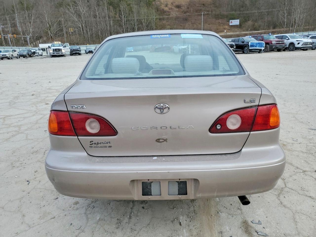2001 TOYOTA COROLLA
