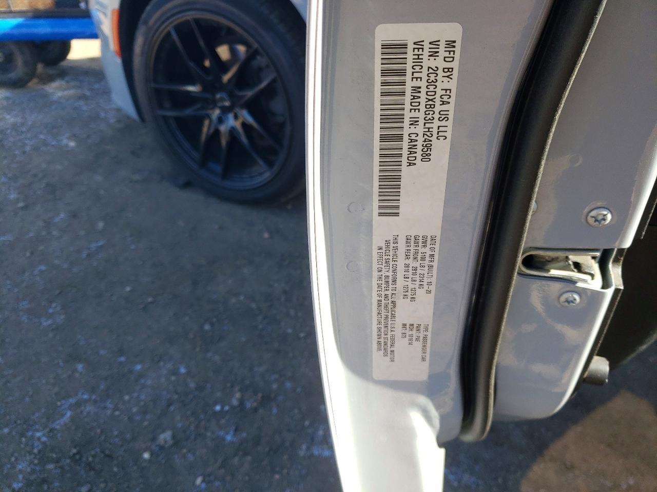 2020 DODGE CHARGER