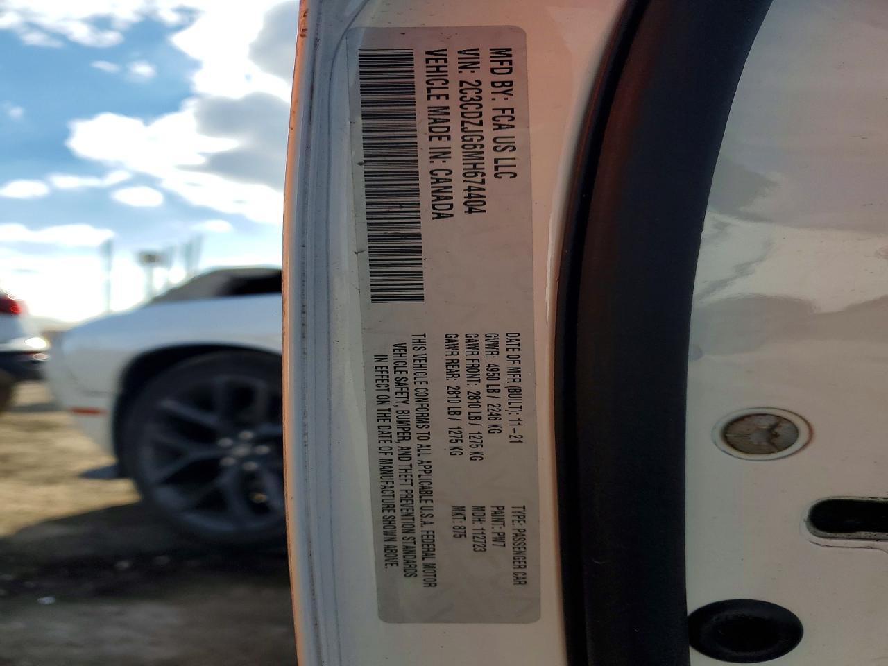 2021 DODGE Challenger