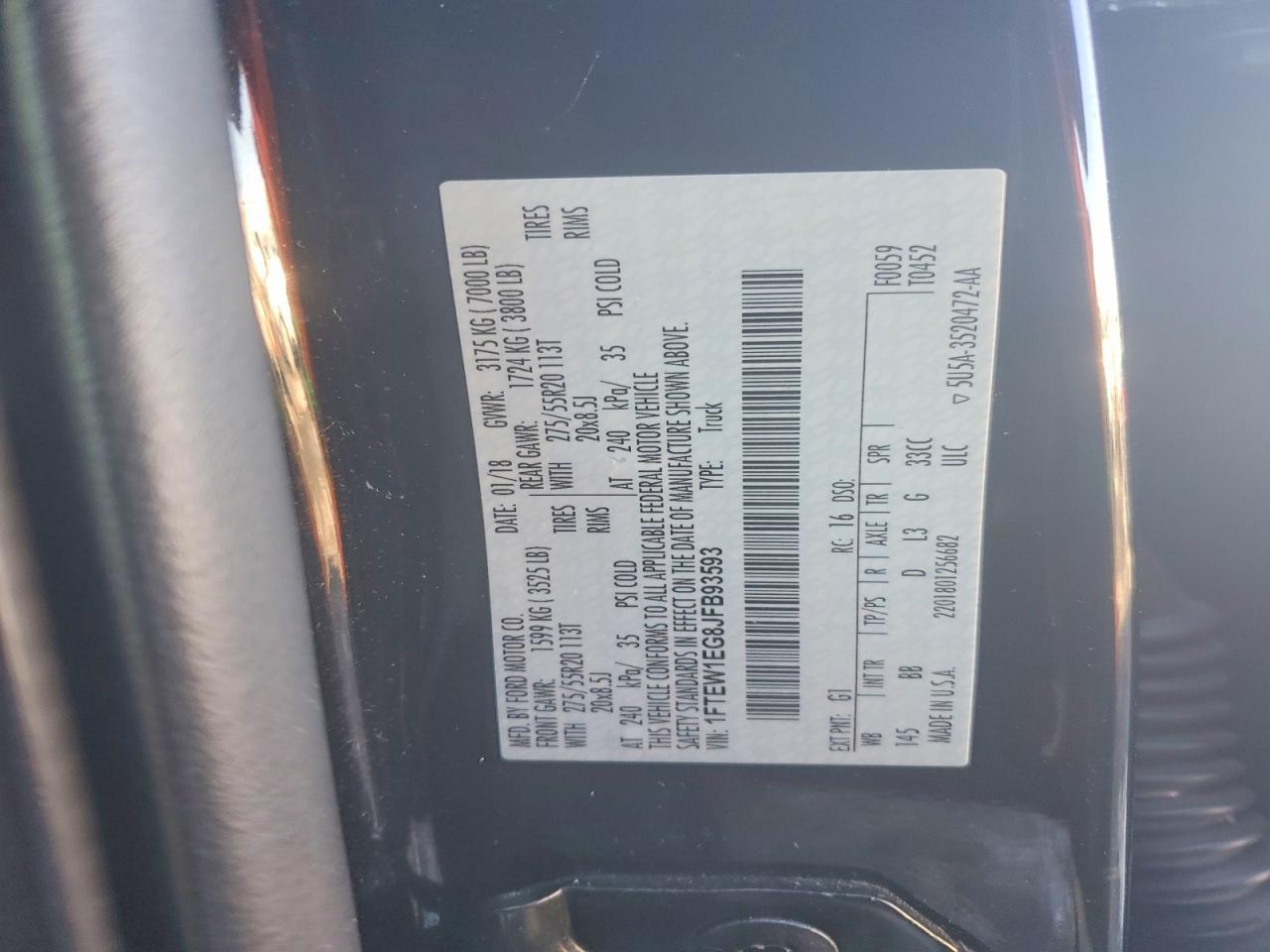 2018 FORD F-150