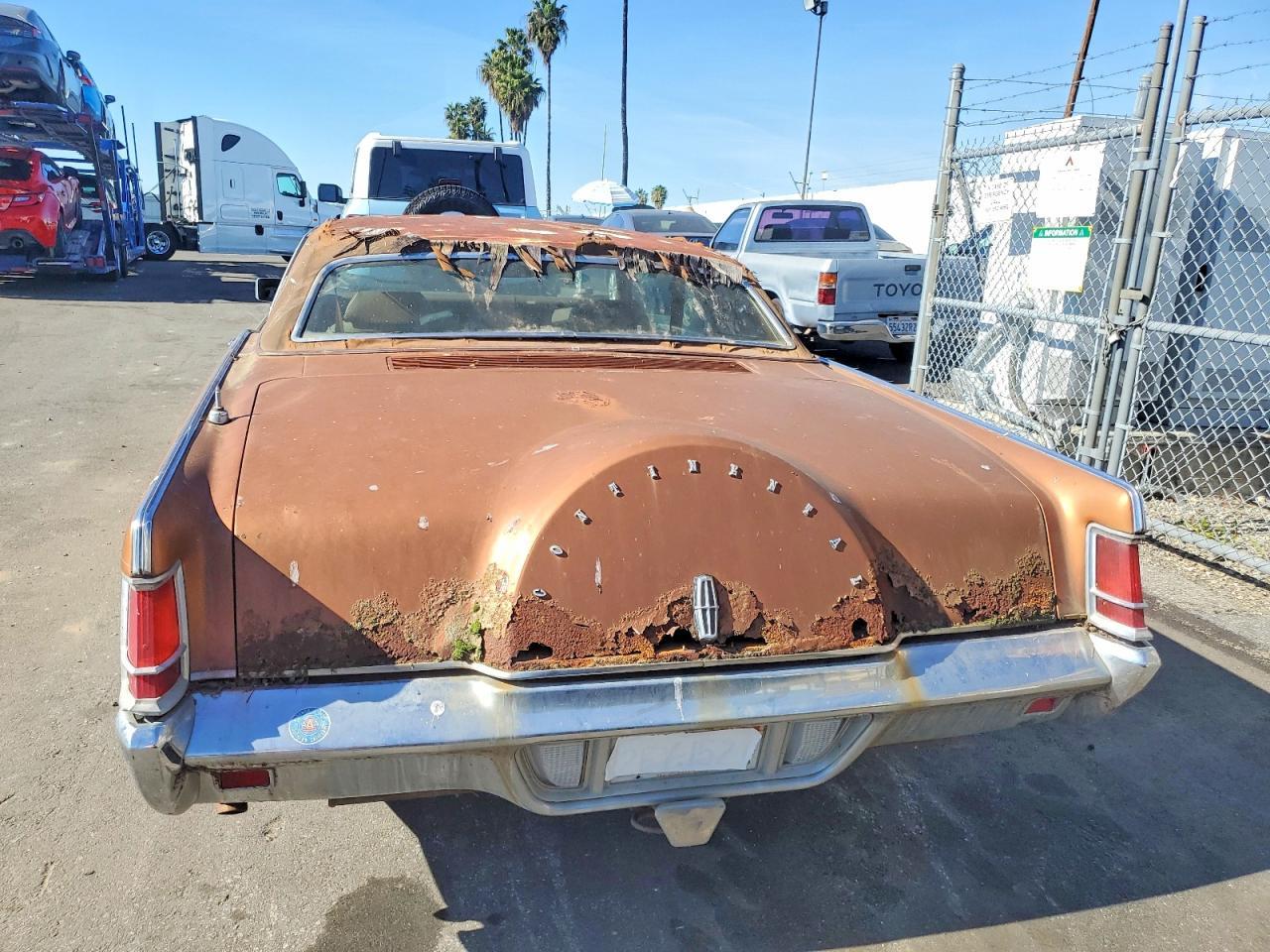 1971 LINCOLN Mark Iii