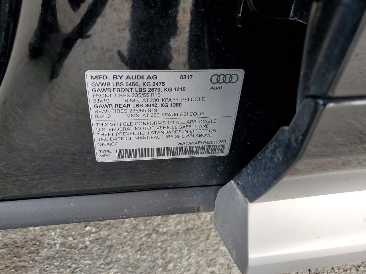 2018 AUDI Q5