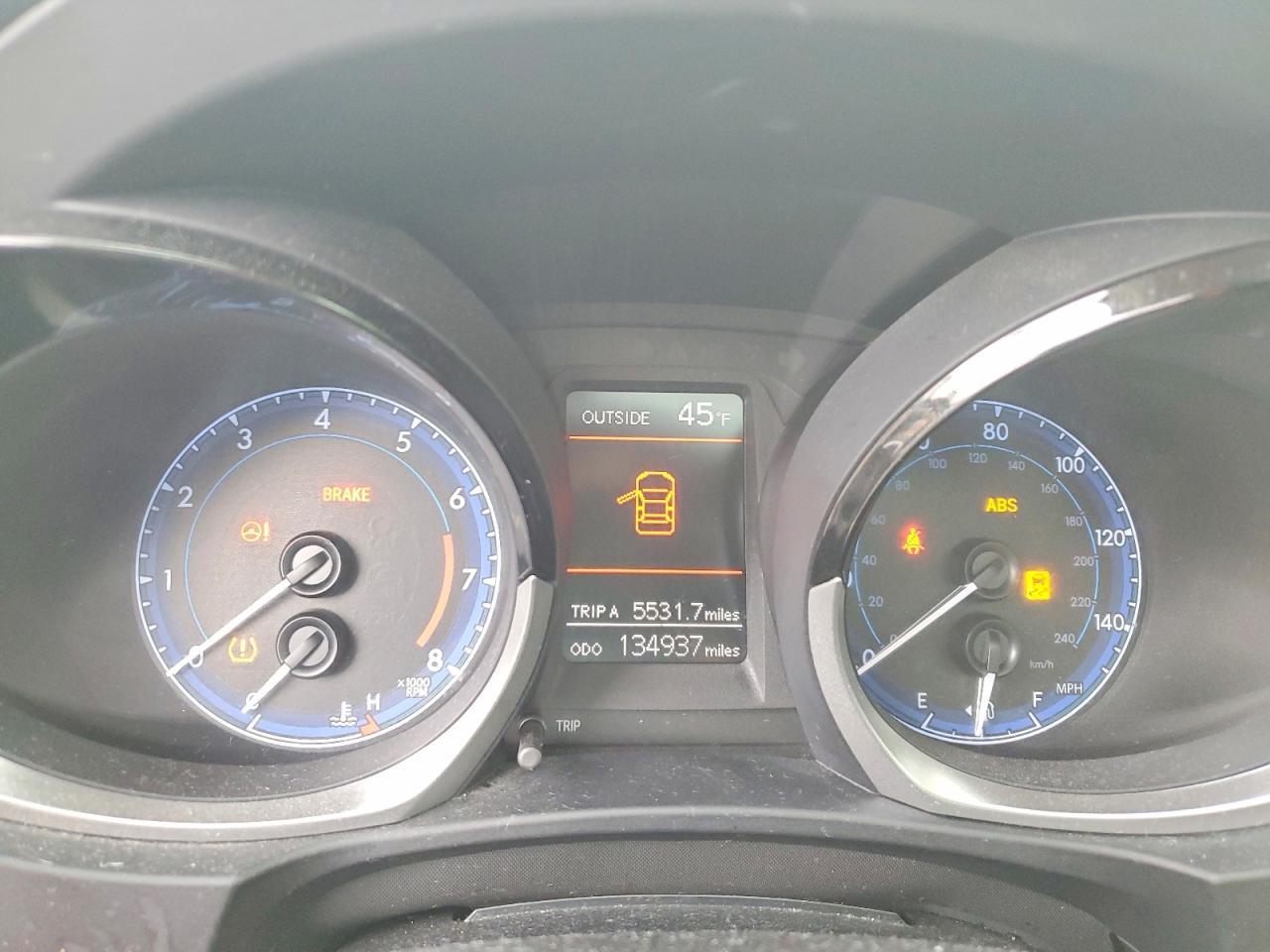 2014 TOYOTA COROLLA