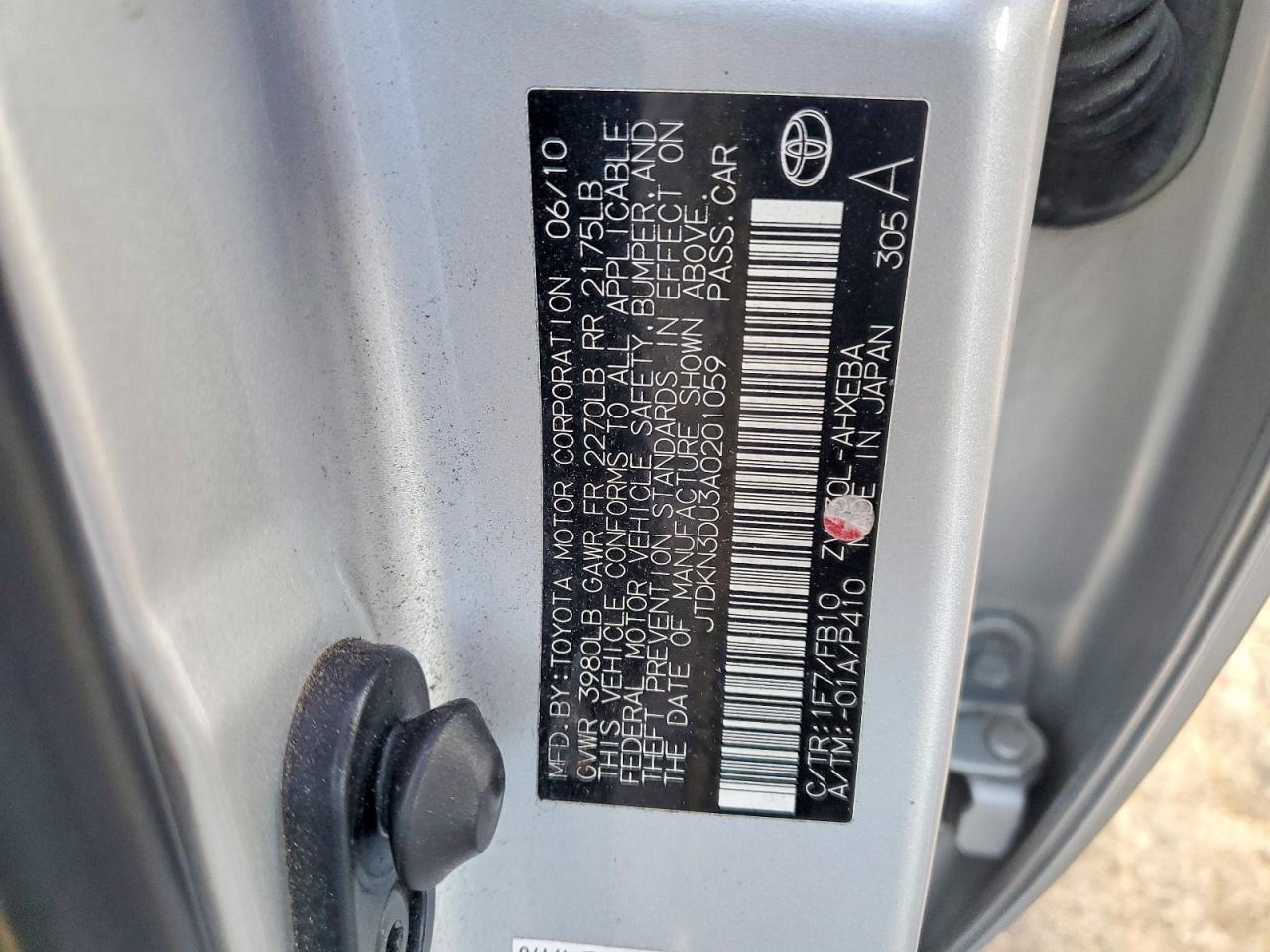 2010 TOYOTA PRIUS