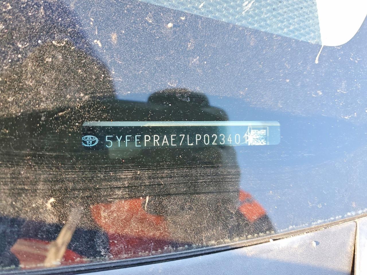 2020 TOYOTA COROLLA