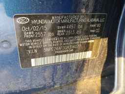2016 HYUNDAI SONATA
