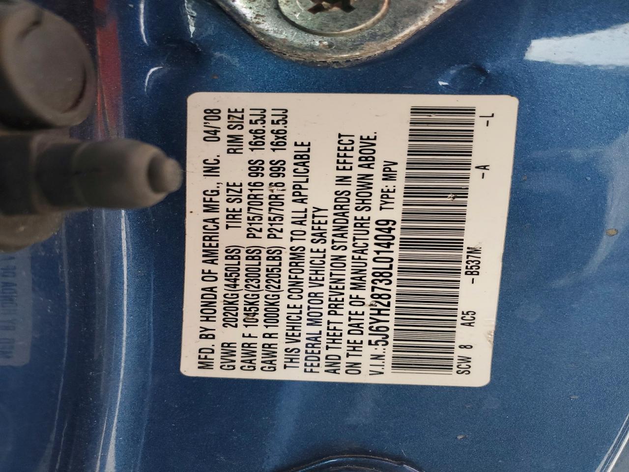 2008 HONDA Element