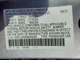 2022 HONDA CIVIC