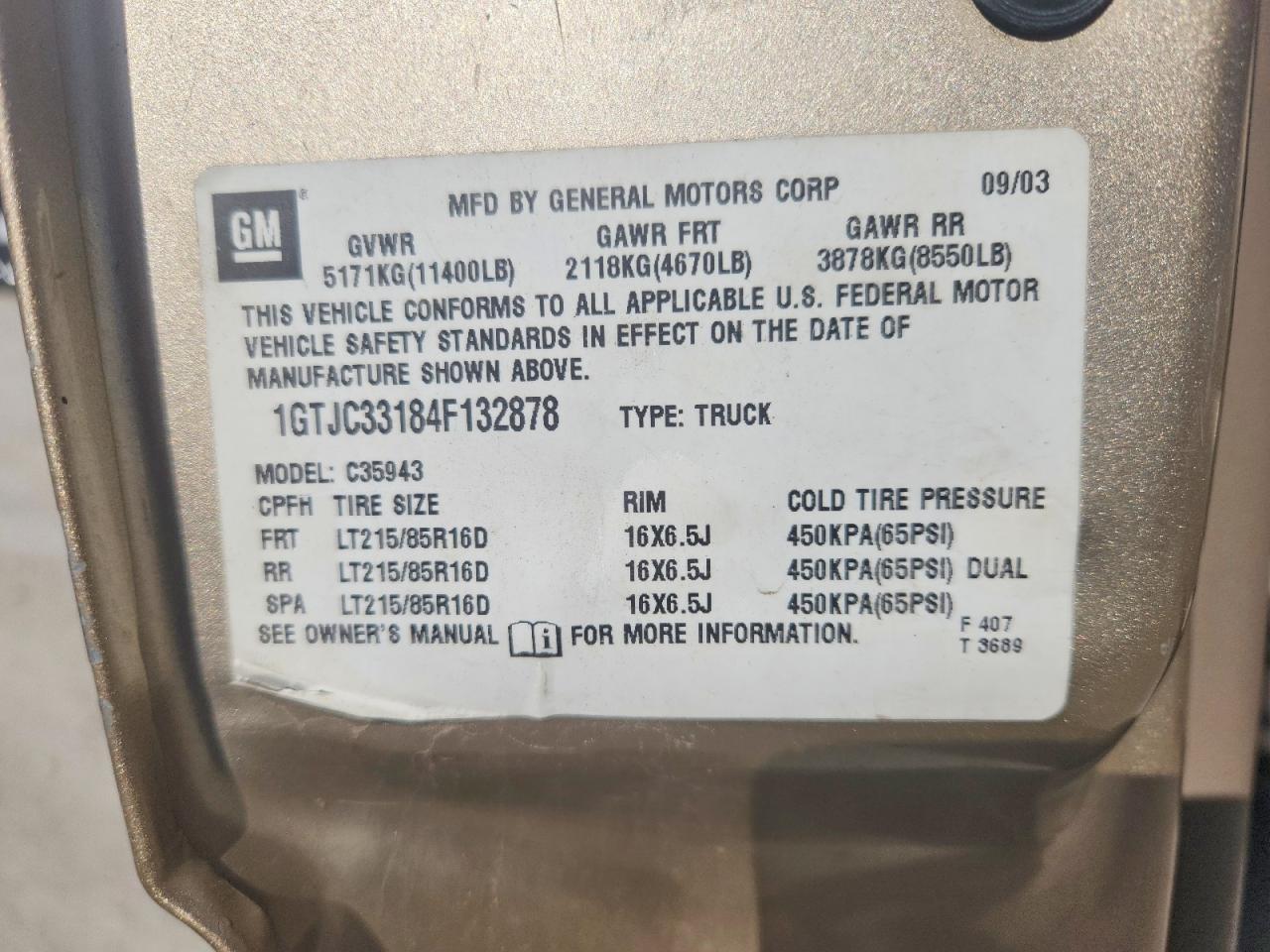 2004 GMC Sierra