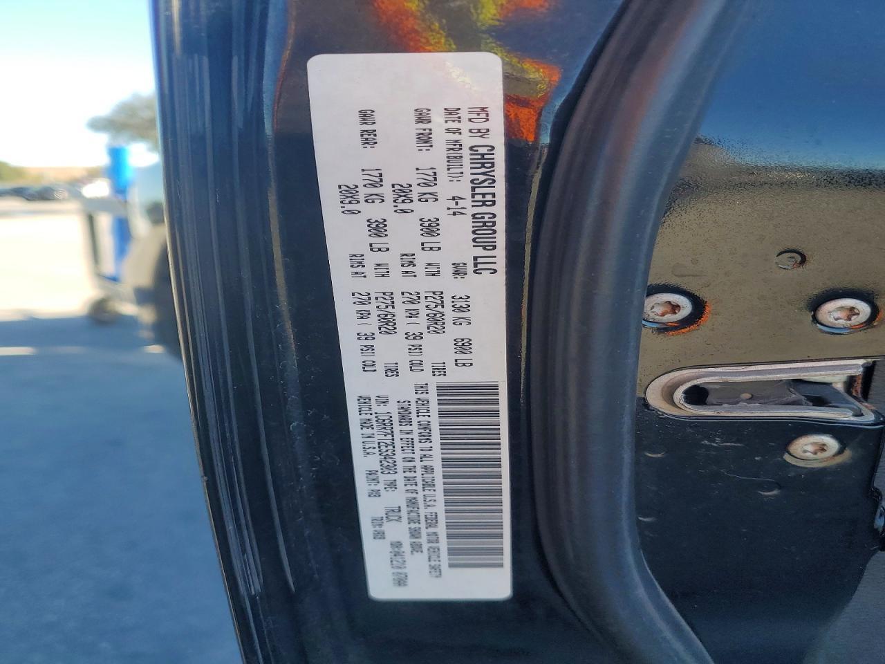 2014 RAM 1500