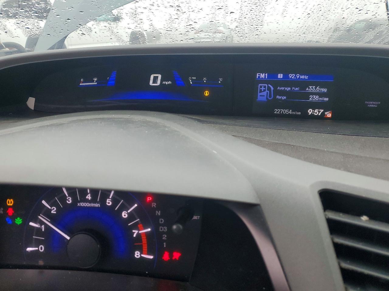 2012 HONDA CIVIC