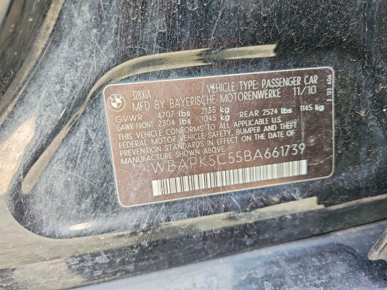 2011 BMW 3 SERIES