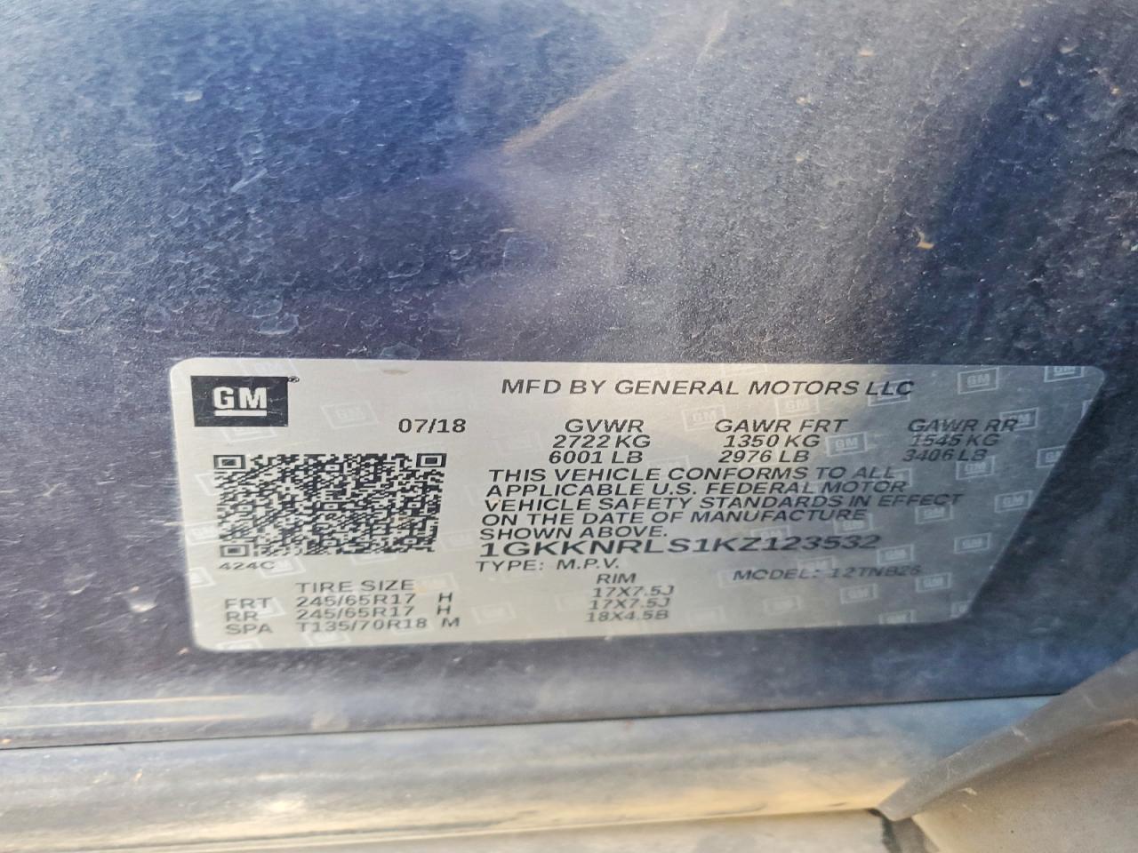 2019 GMC ACADIA