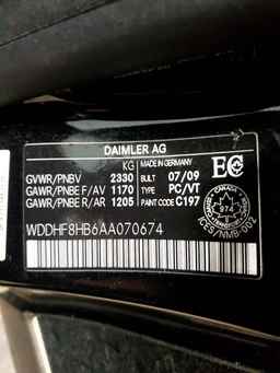 2010 MERCEDES-BENZ E-Class