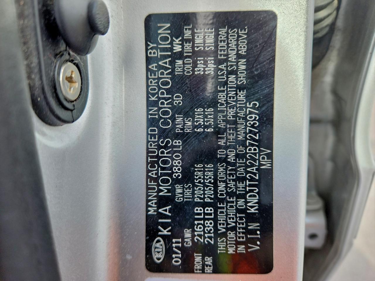 2011 KIA SOUL