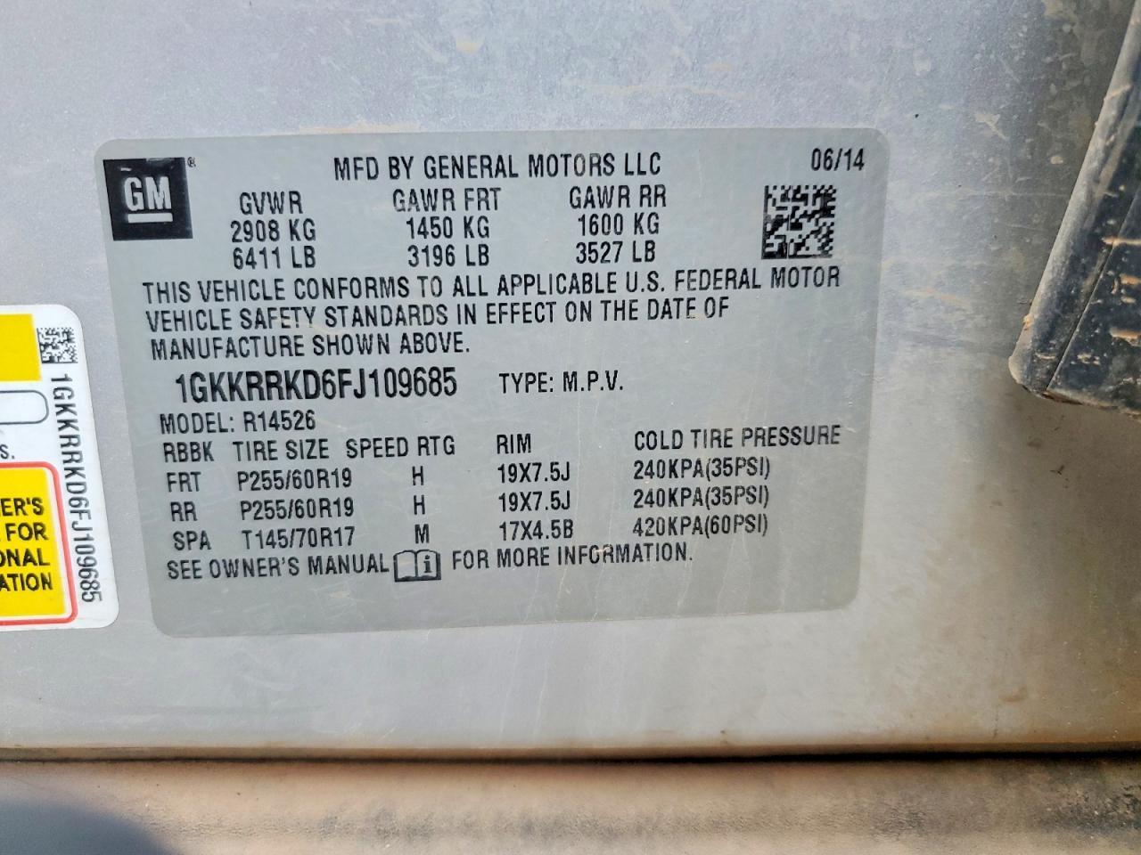 2015 GMC ACADIA