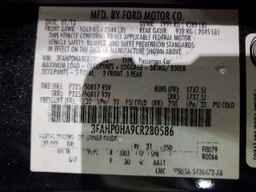 2012 FORD FUSION