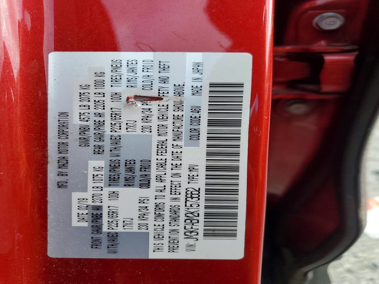 2019 MAZDA CX-5