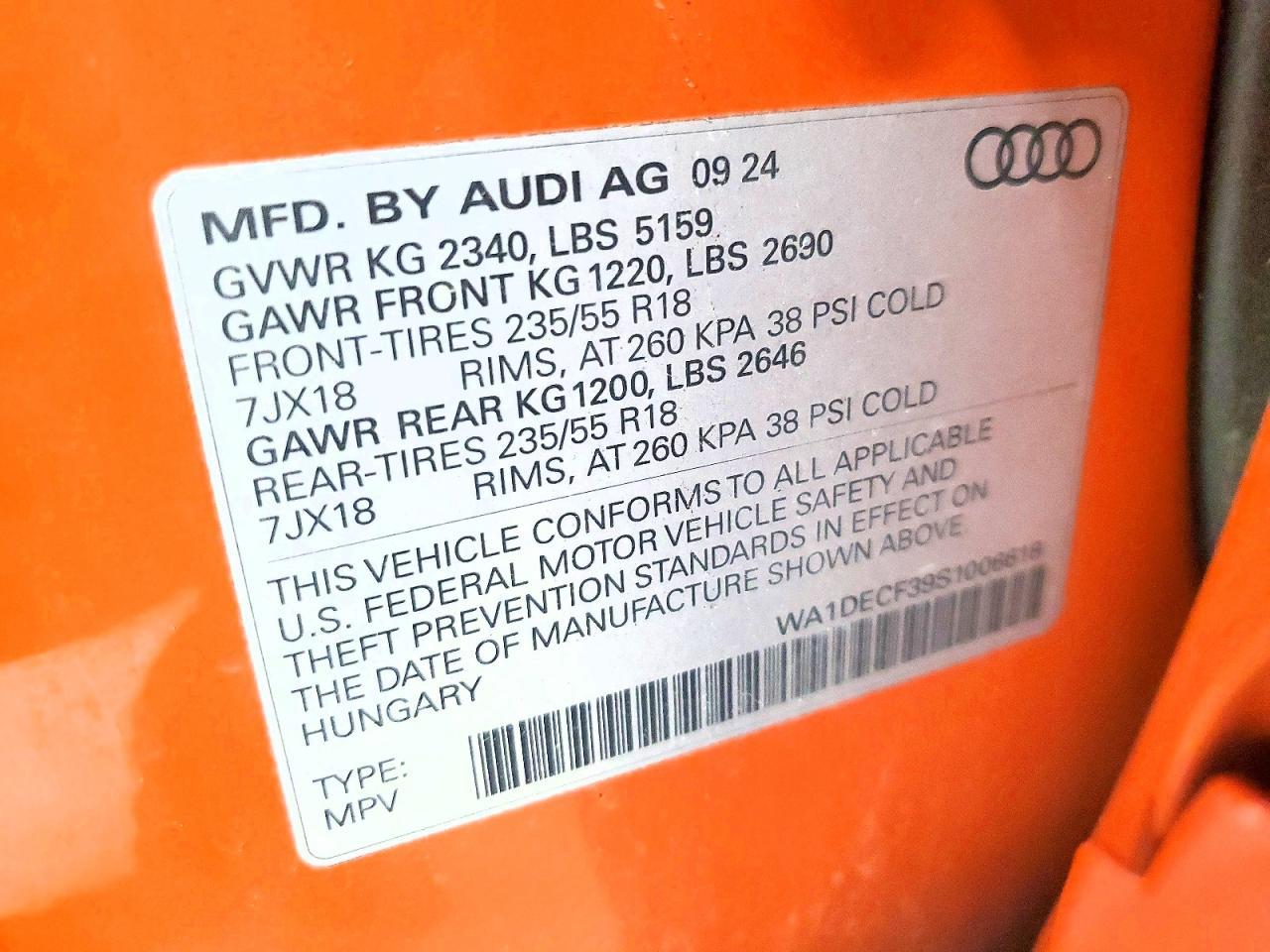 2025 AUDI Q3