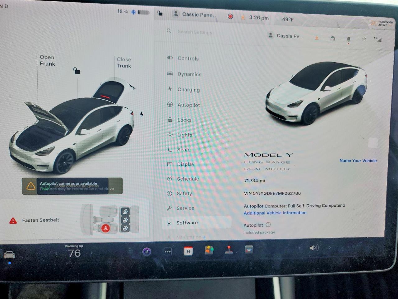 2021 TESLA MODEL Y