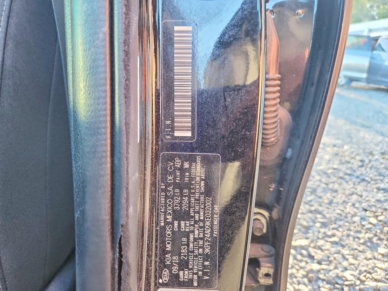 2019 KIA FORTE