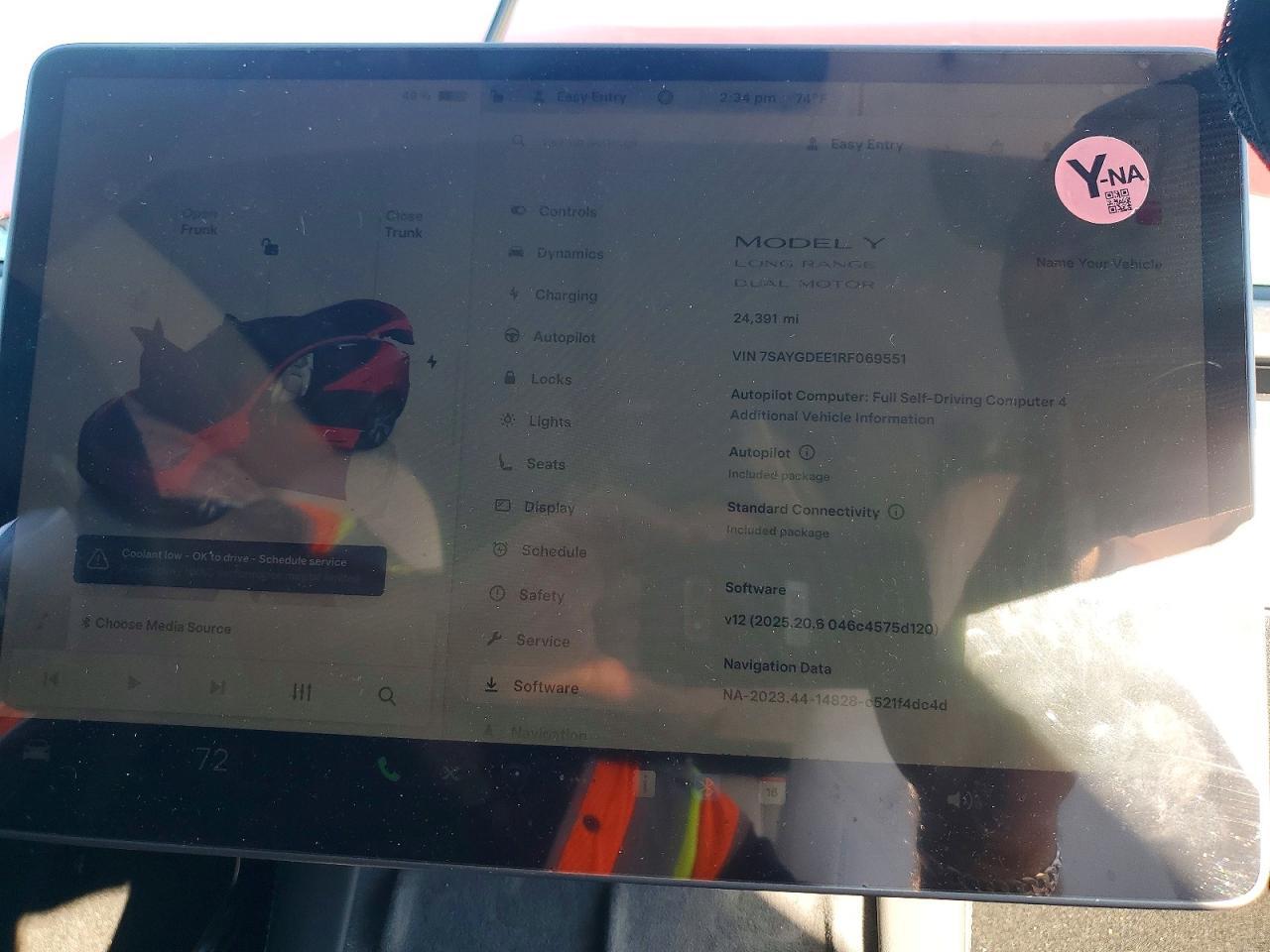 2024 TESLA MODEL Y