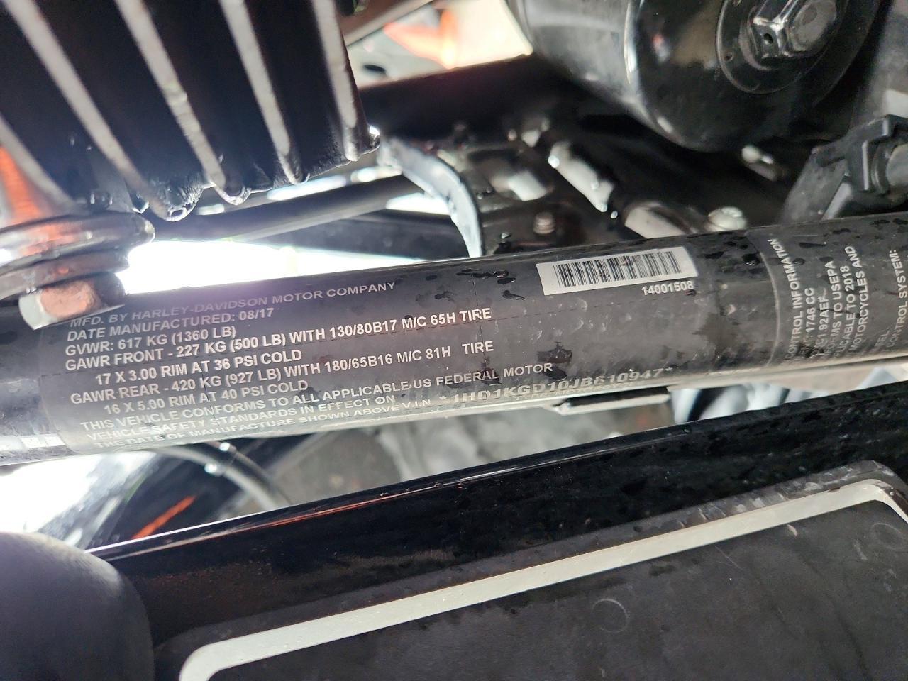 2018 HARLEY-DAVIDSON FLTRU
