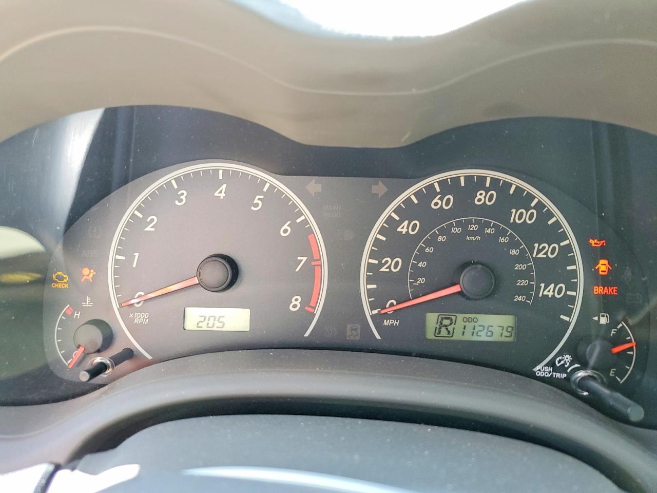 2009 TOYOTA COROLLA
