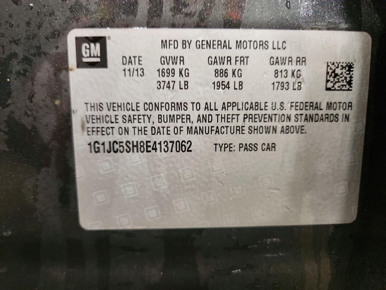 2014 CHEVROLET SONIC