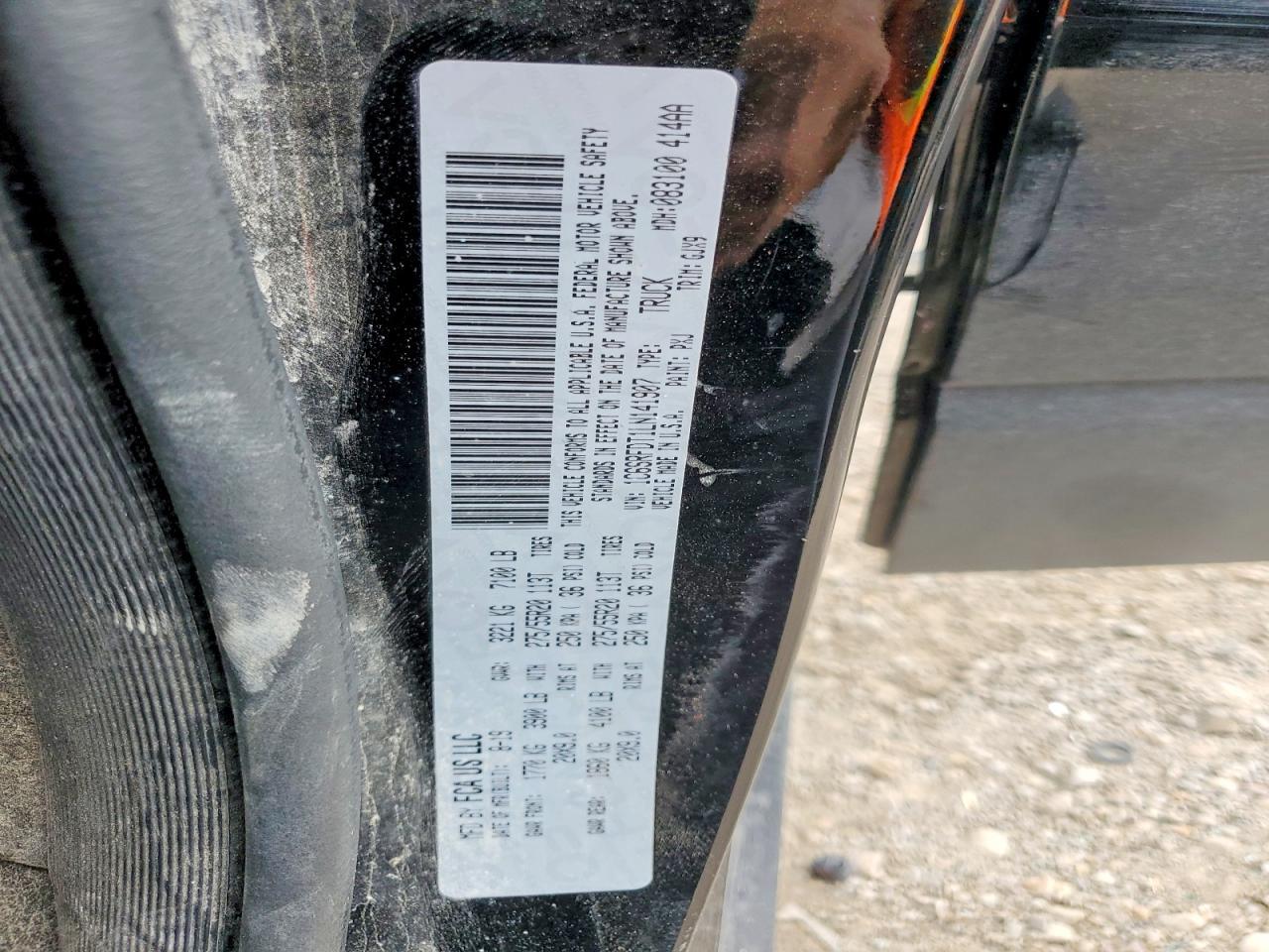 2020 RAM 1500