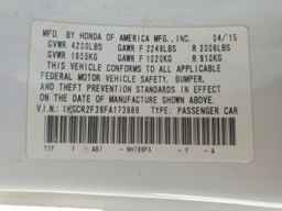 2015 HONDA ACCORD
