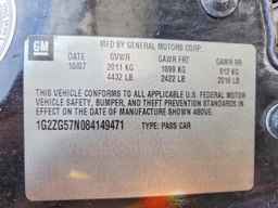 2008 PONTIAC G6