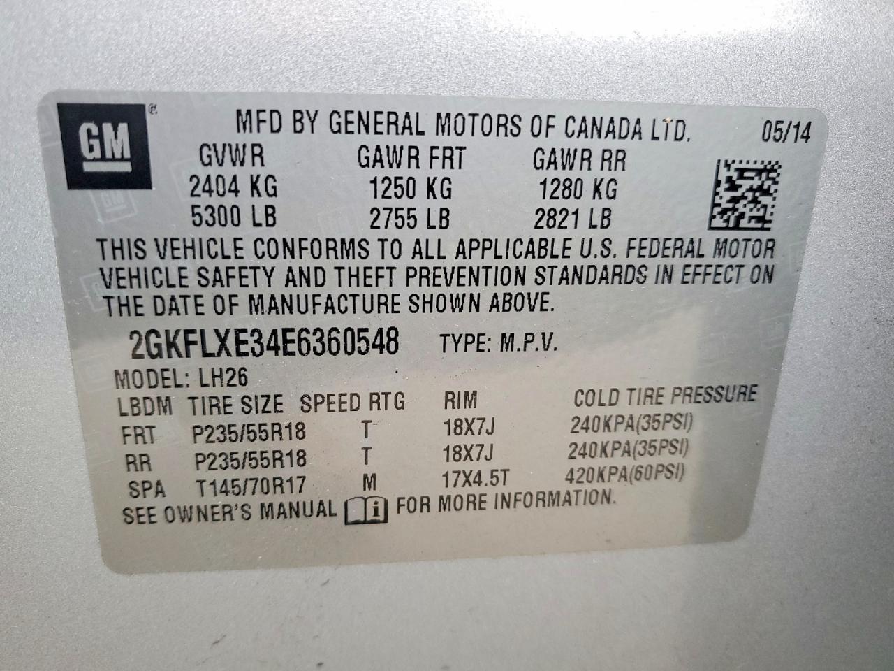 2014 GMC Terrain
