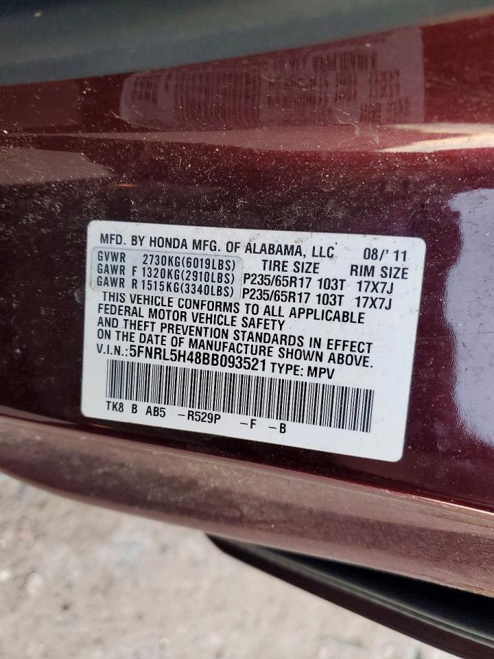2011 HONDA ODYSSEY