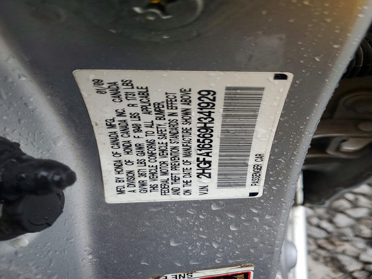 2009 HONDA CIVIC