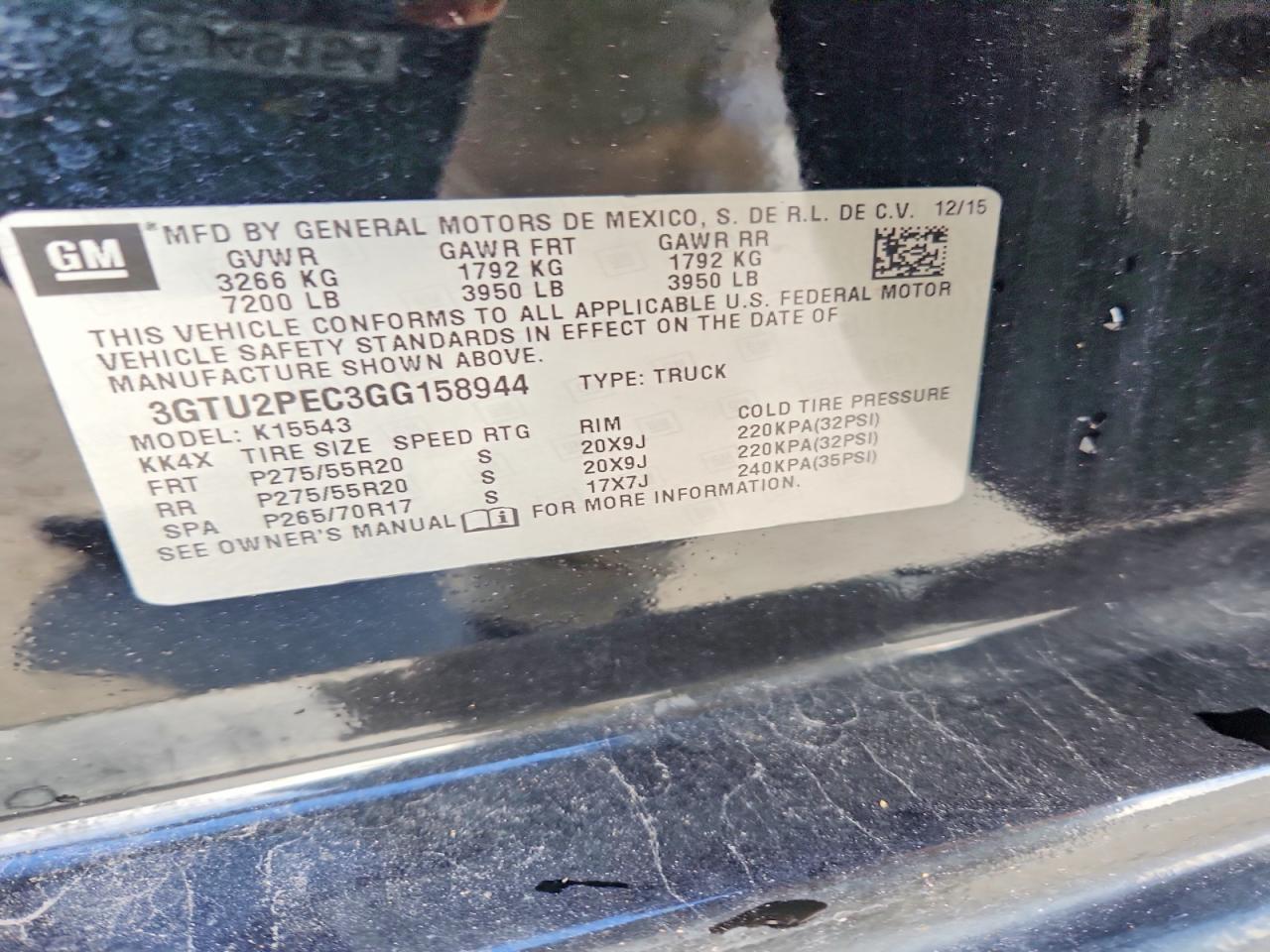 2016 GMC Sierra