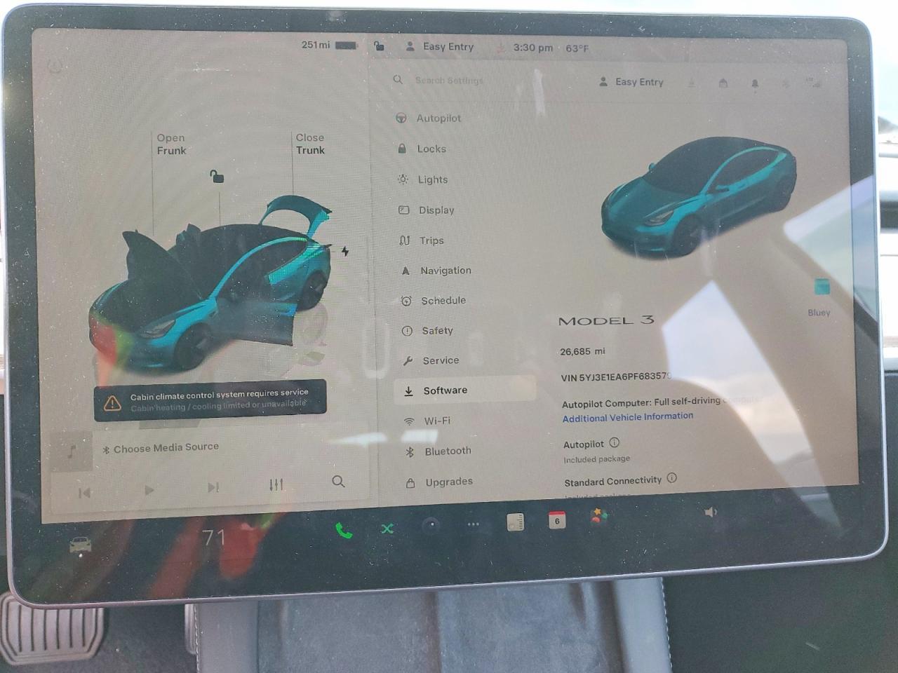2023 TESLA MODEL 3