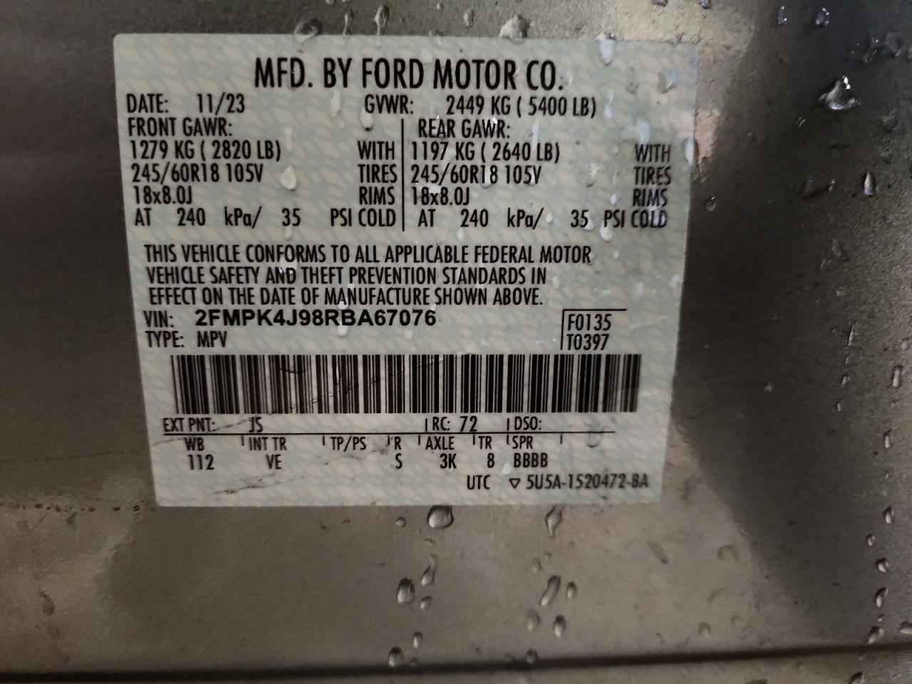 2024 FORD EDGE