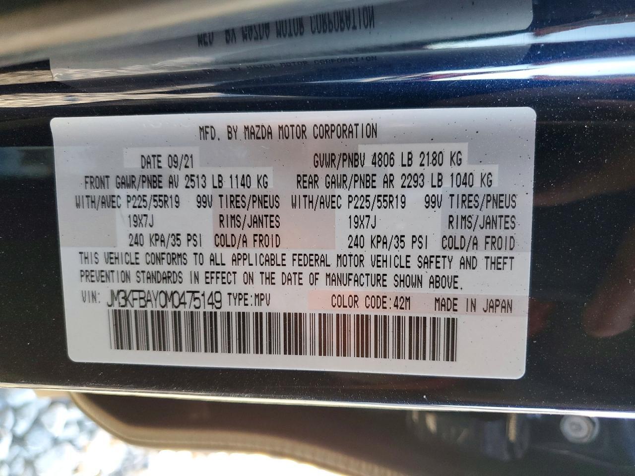 2021 MAZDA CX-5