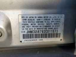 2002 HONDA ACCORD